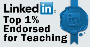 LinkedIn Top1% Endorsed for Teaching